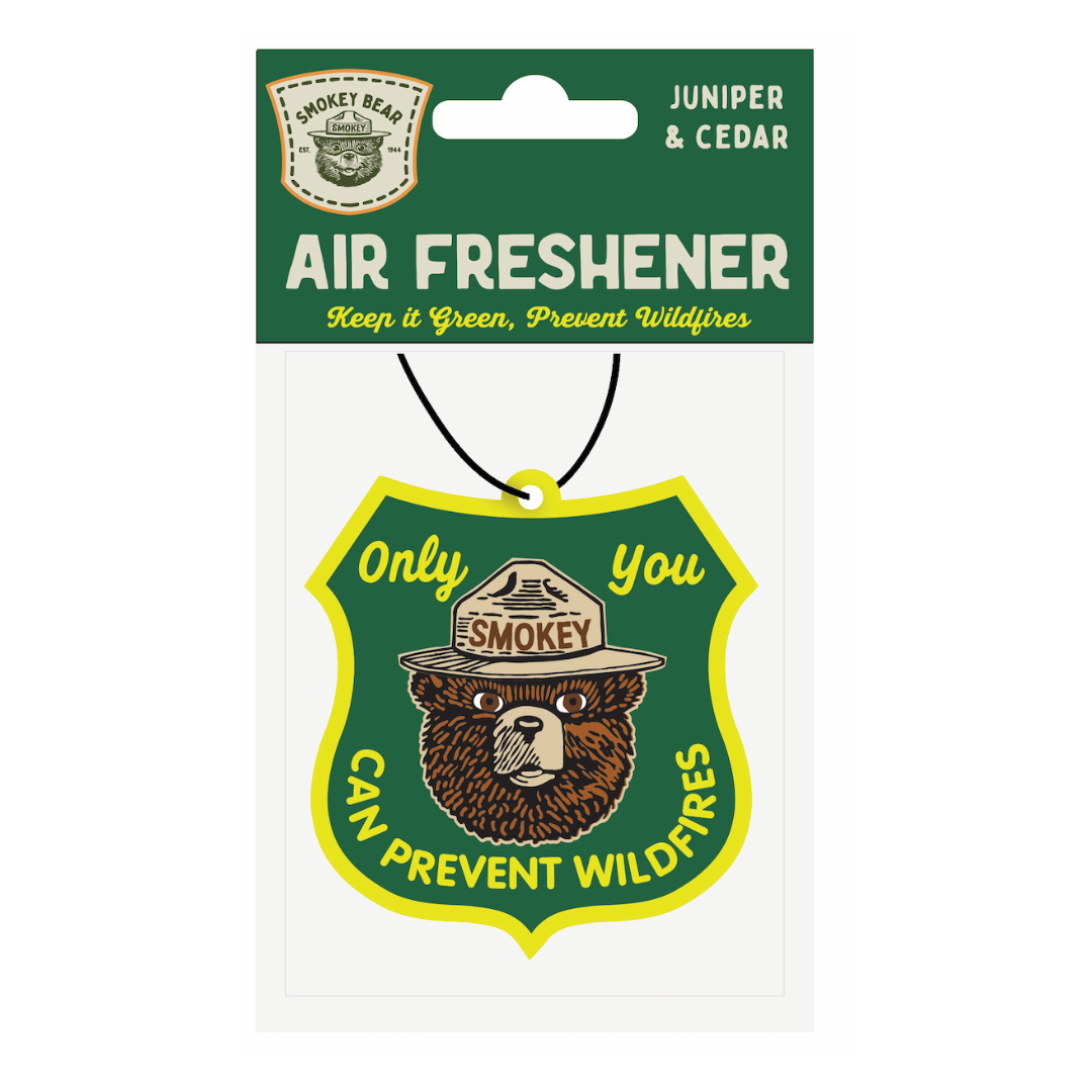 Smokey Bear Air Freshener - Juniper &amp; Cedar