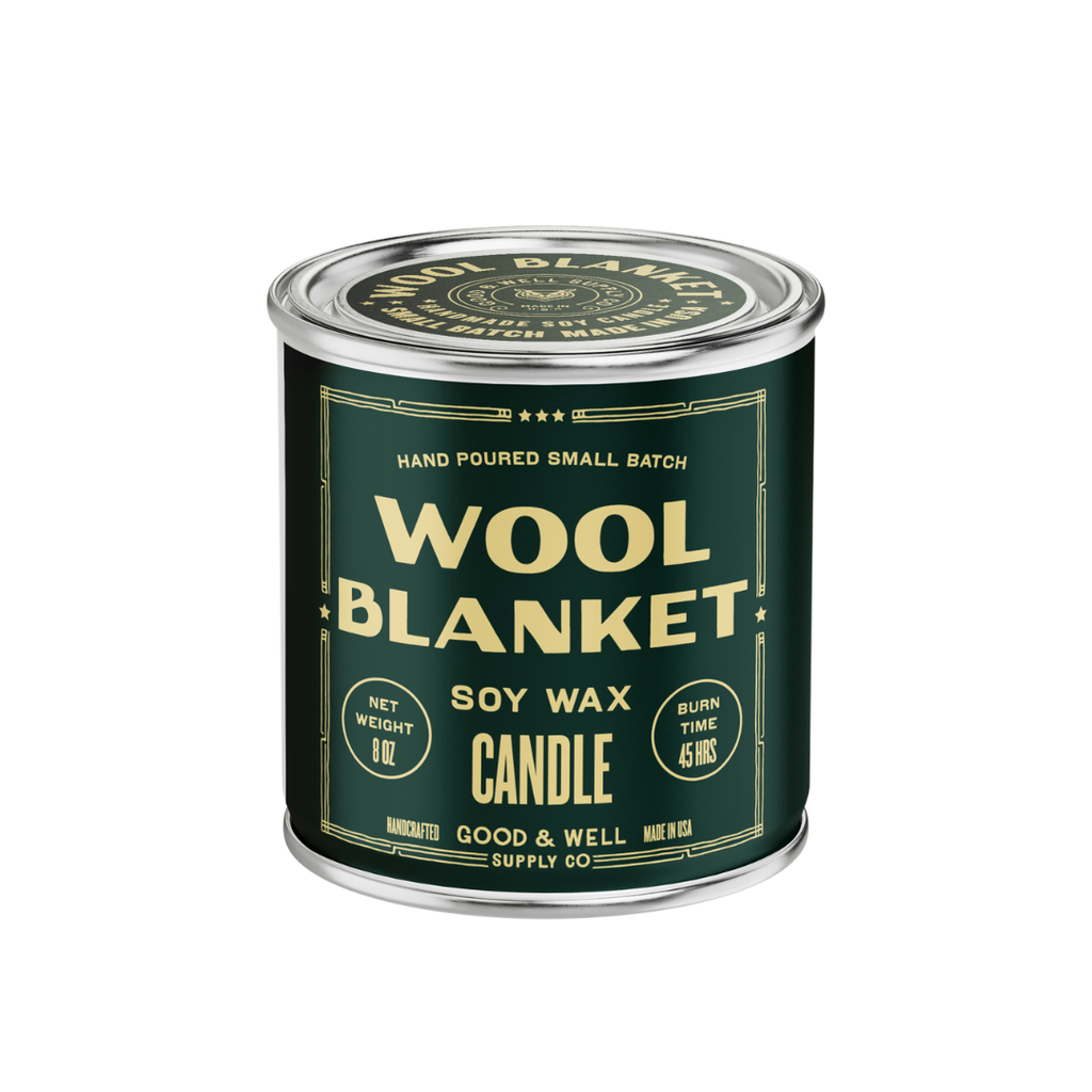 Wool Blanket Soy Candle