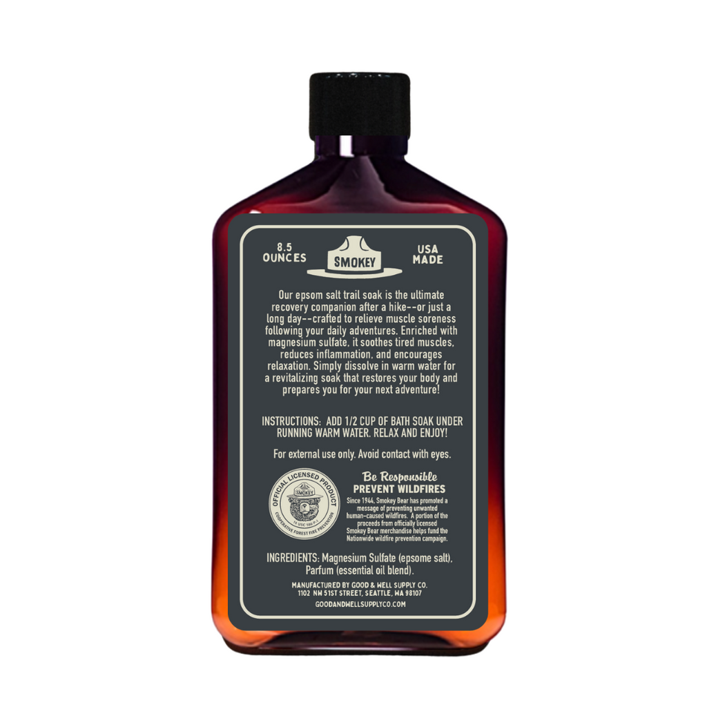 Citrus &amp; Pepper Smokey Bear Trail Soak