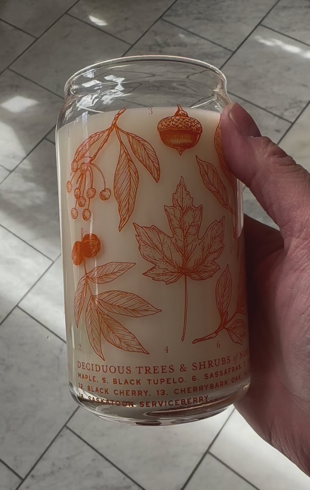 Deciduous Trees &amp; Shrubs Soy Candle