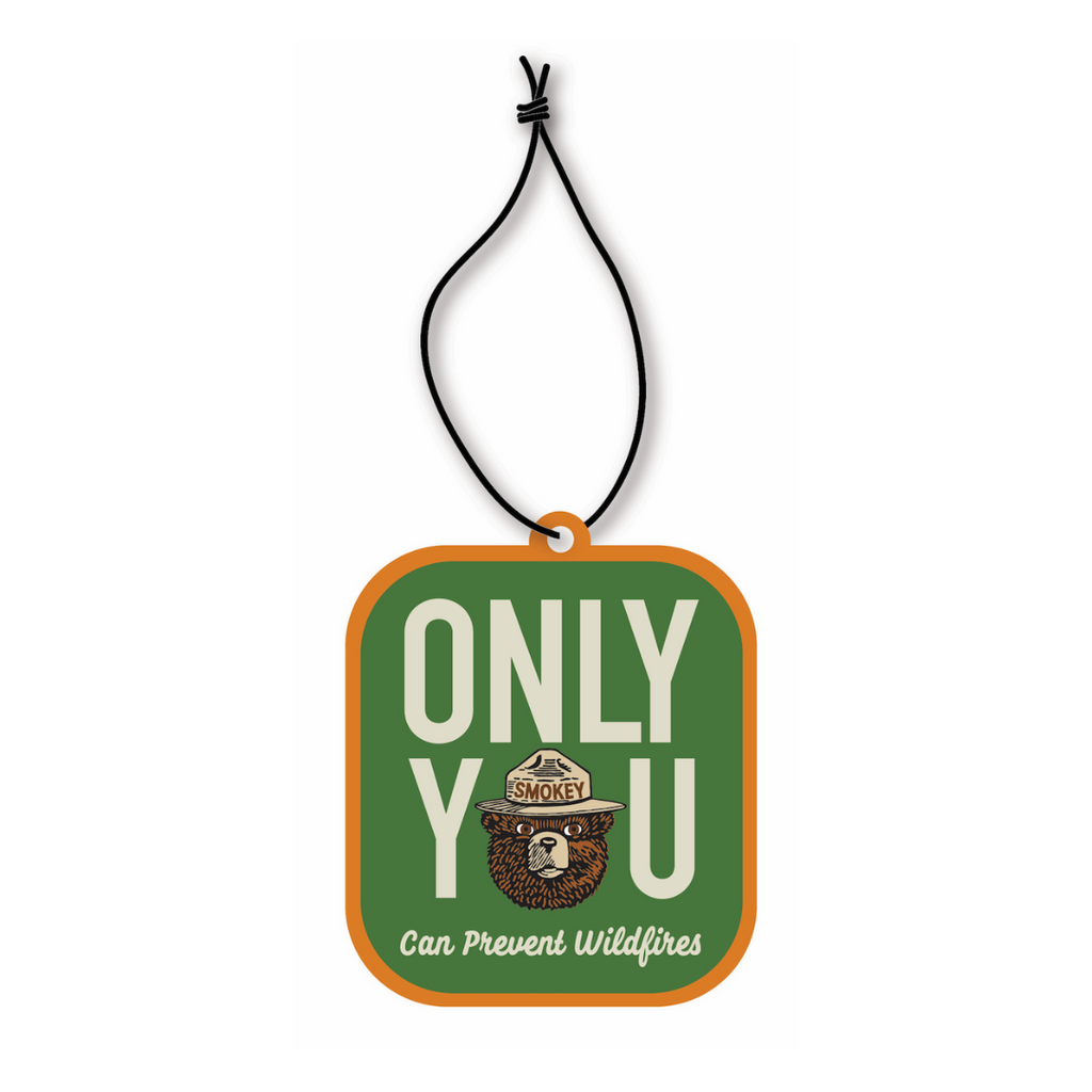 Smokey Bear Air Freshener - Spruce &amp; Cedar