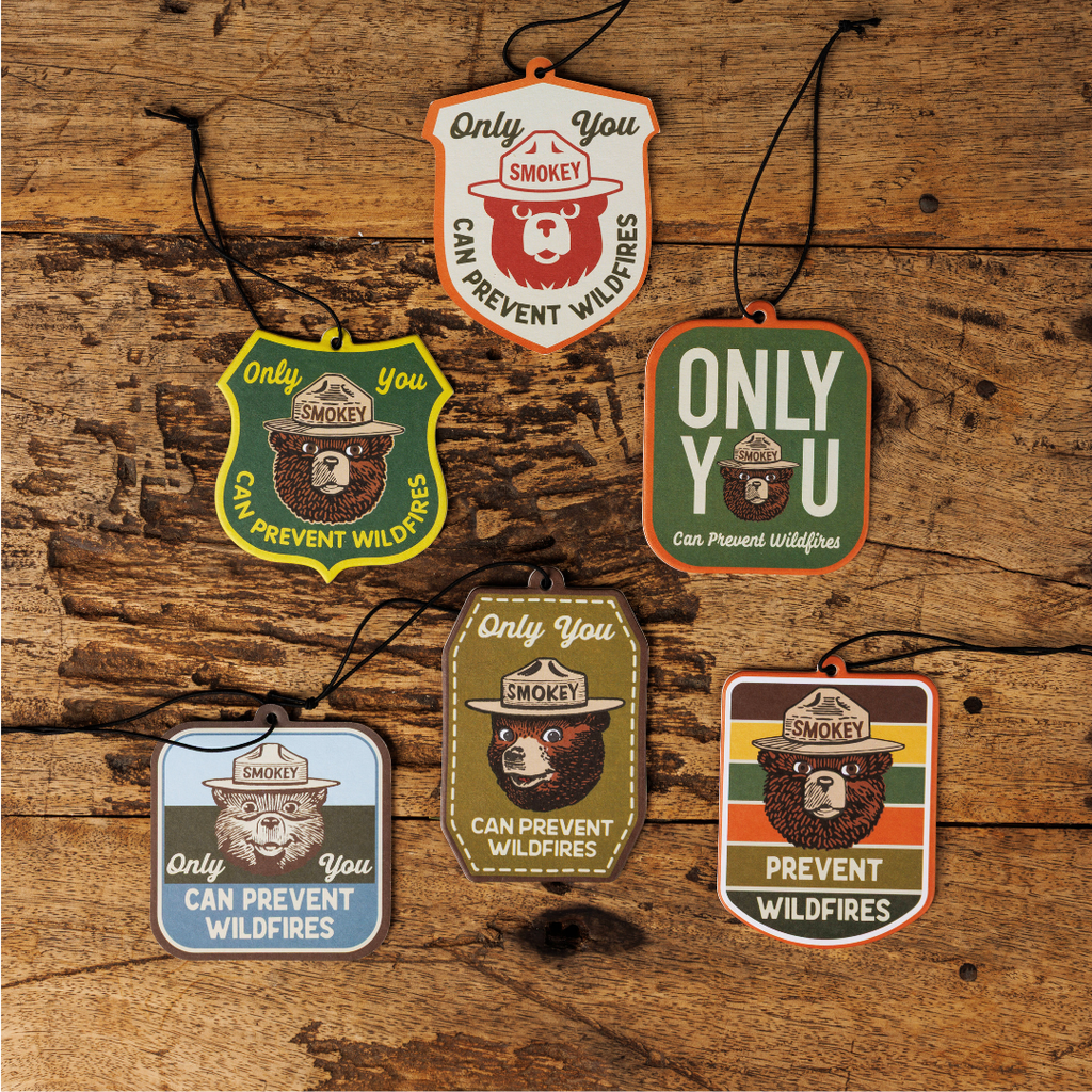 Smokey Bear Air Freshener - Juniper &amp; Cedar