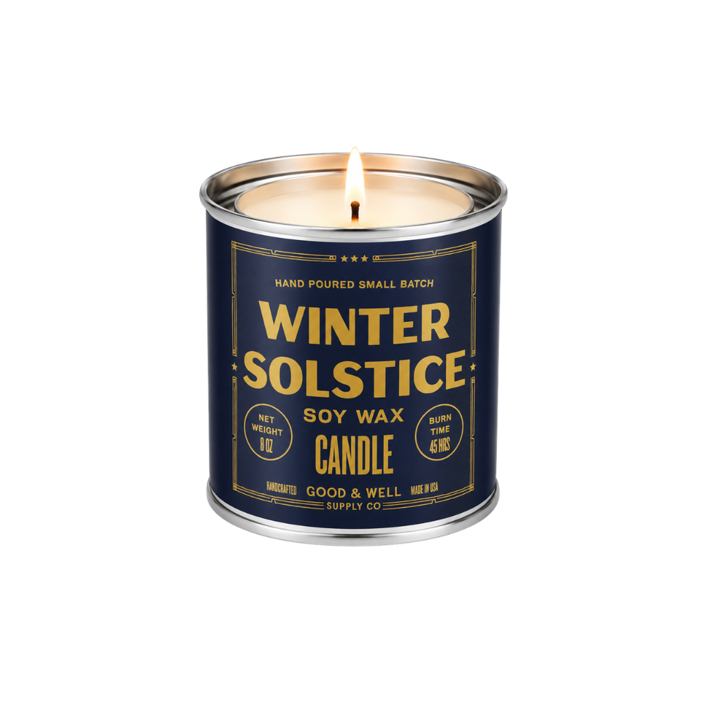 Winter Solstice Candle