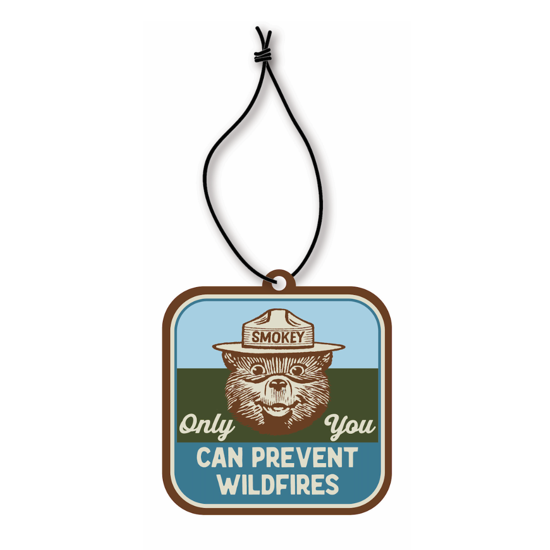 Smokey Bear Air Freshener - Evergreen &amp; Cypress