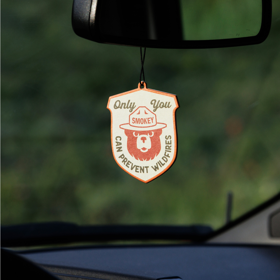 Smokey Bear Air Freshener - Pine &amp; Sage