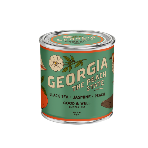 Georgia State Candle