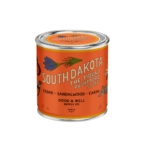 South Dakota State Candle