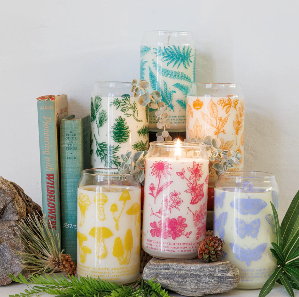 Deciduous Trees &amp; Shrubs Soy Candle