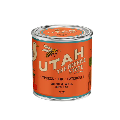 Utah State Candle