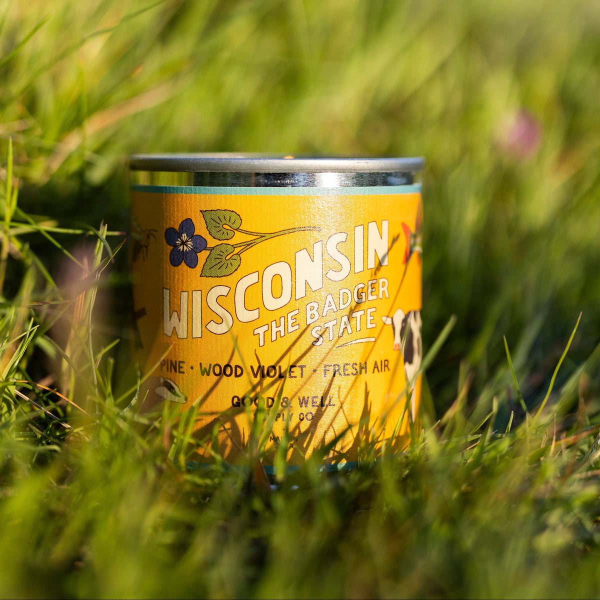 Wisconsin State Candle
