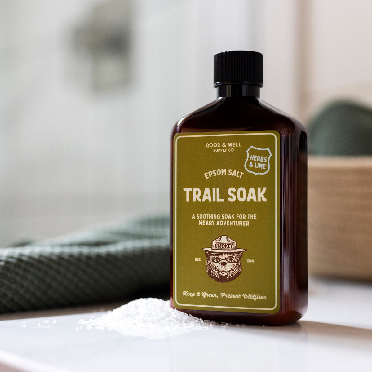 Herbs &amp; Lime Smokey Bear Trail Soak