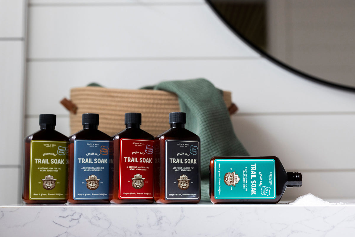 Herbs &amp; Lime Smokey Bear Trail Soak